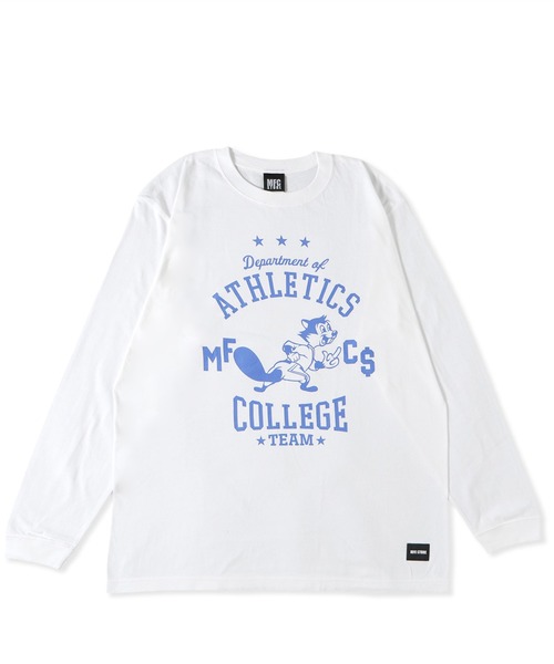 MFC STORE（エムエフシーストア）の「MFC STORE SQUIRREL L/S TEE（Tシャツ/カットソー・メンズ・ホワイト/ブラック/レッド・S/M/L/XL）」の2枚目の写真