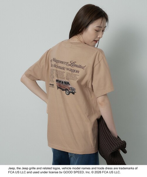 UNTITLED(アンタイトル)の「【ジープ】GOOD ROCK SPEED Tシャツ(Tシャツ/カットソー・レディース・ベージュ・02)」の2枚目の写真