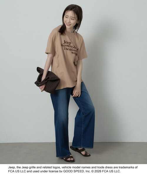UNTITLED(アンタイトル)の「【ジープ】GOOD ROCK SPEED Tシャツ(Tシャツ/カットソー・レディース・ベージュ・02)」の4枚目の写真