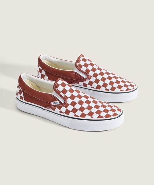 VANS(バンズ)の「クラシック スリッポン / Classic Slip-On COLOR THEORY C VN000DAHFSB1(スリッポン・メンズ・テラコッタ・11.5/11/7.5/7/6.5/6/5.5/5/10.5/10/9.5/9/8.5/8)」の2枚目の写真