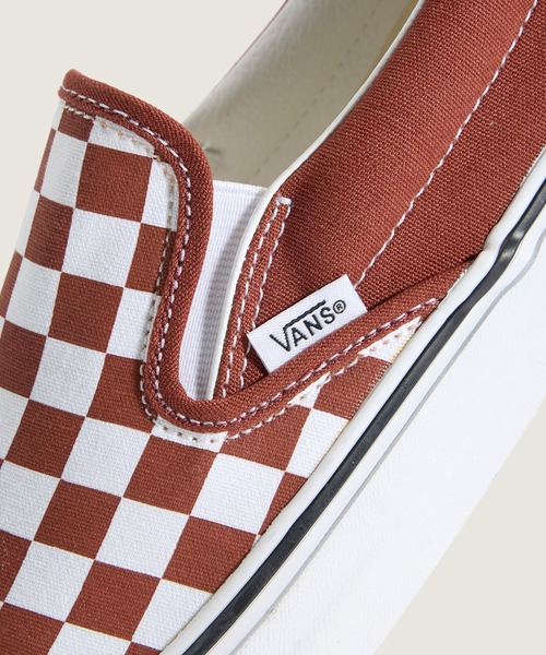 VANS(バンズ)の「クラシック スリッポン / Classic Slip-On COLOR THEORY C VN000DAHFSB1(スリッポン・メンズ・テラコッタ・11.5/11/7.5/7/6.5/6/5.5/5/10.5/10/9.5/9/8.5/8)」の5枚目の写真