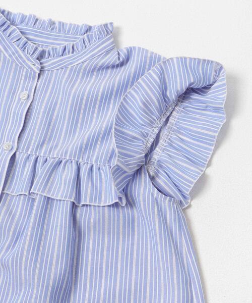 URBAN RESEARCH Sonny Label(アーバンリサーチサニーレーベル)の「スタンドカラーフリルシャツブラウス(シャツ/ブラウス・レディース・ベージュ系その他/ブラック/ブルー・FREE)」の21枚目の写真