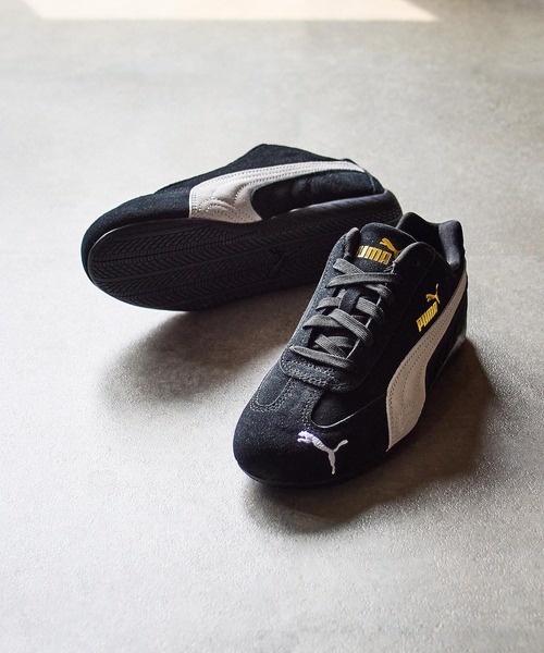 PUMA(プーマ)の「PUMA W SPEEDCAT OG 398846-01(スニーカー・メンズ・ブラック・24.5cm/23.5cm/24cm/23cm)」の2枚目の写真