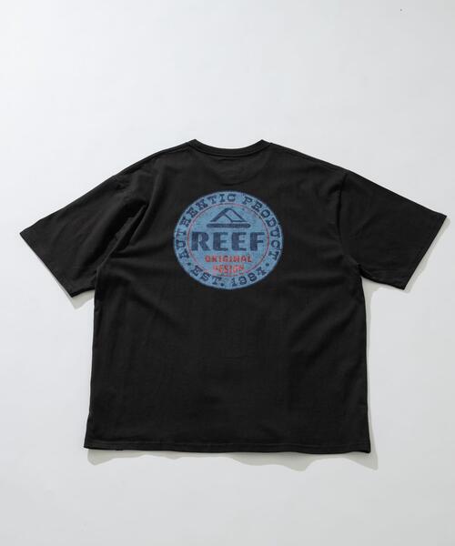 REEF(リーフ)の「REEF FUN GRAPHIC SHORT-SLEEVE T-SHIRTS(Tシャツ/カットソー・メンズ・ホワイト/ブラック・LARGE/MEDIUM)」の1枚目の写真