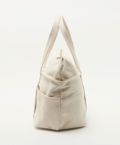 Steven Alan（スティーブンアラン）の「＜AMIACALVA＞CANOE TOTE M/トートバッグ（トートバッグ・レディース・ホワイト/ブラック・FREE）」の7枚目の写真