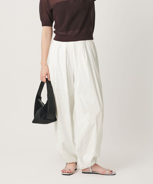 BEAUTY&YOUTH UNITED ARROWS(ビューティーアンドユースユナイテッドアローズ)の「コットンナイロン バルーンパンツ ウォッシャブル/ライナー(その他パンツ・レディース・オフホワイト・S/M/XS)」の11枚目の写真