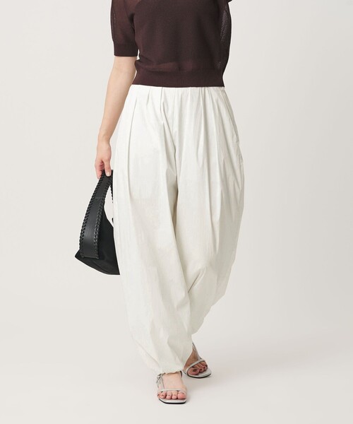 BEAUTY&YOUTH UNITED ARROWS(ビューティーアンドユースユナイテッドアローズ)の「コットンナイロン バルーンパンツ ウォッシャブル/ライナー(その他パンツ・レディース・オフホワイト・S/M/XS)」の12枚目の写真
