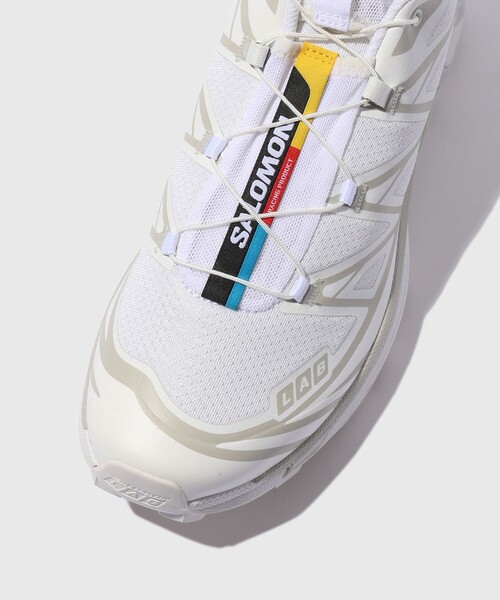 ADAM ET ROPE'(アダムエロペ)の「【SALOMON/サロモン】XT-6 L41252900(スニーカー・メンズ・ホワイト・26.0cm/26.5cm/27.5cm)」の6枚目の写真