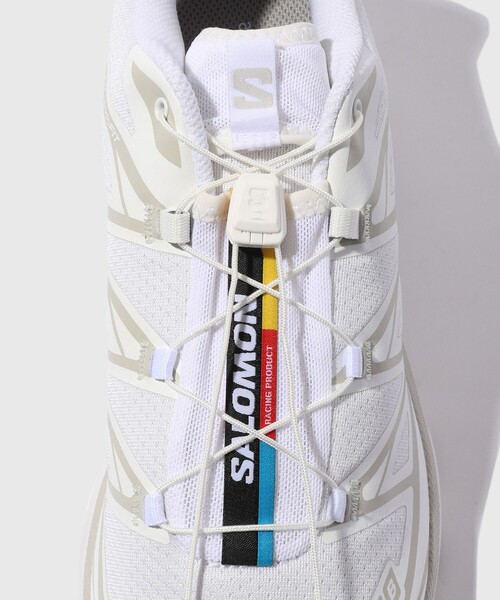 ADAM ET ROPE'(アダムエロペ)の「【SALOMON/サロモン】XT-6 L41252900(スニーカー・メンズ・ホワイト・26.0cm/26.5cm/27.5cm)」の7枚目の写真