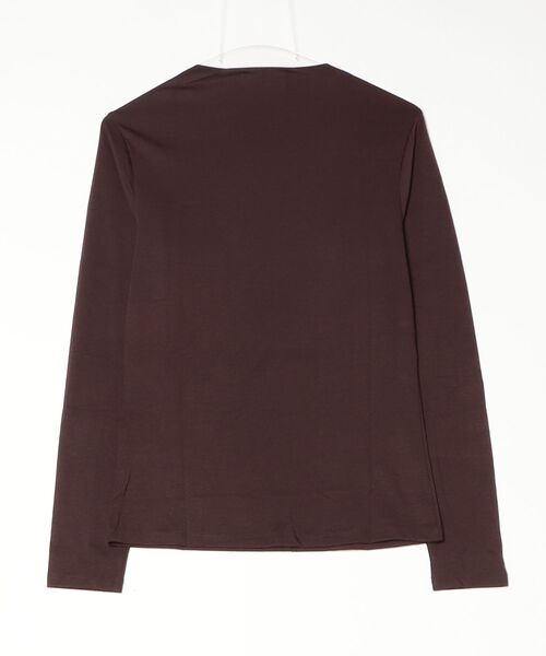 BANANA REPUBLIC FACTORY STORE(バナナリパブリック ファクトリーストア)の「BANANA REPUBLIC FACTORY STORE ジャージー スクエアネックTシャツ(Tシャツ/カットソー・レディース・ブラウン/ホワイト/その他・XS/S/M/L)」の4枚目の写真