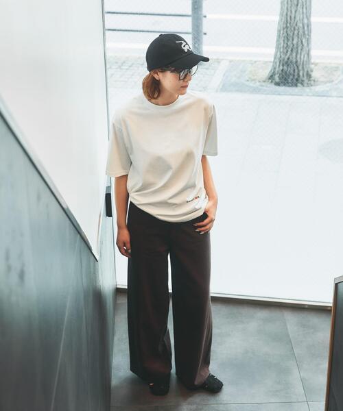 Collaboration URBAN RESEARCH(コラボレーションアーバンリサーチ)の「KAMUKURA×UR CAP Noodle(キャップ・レディース・ブラック/レッド・ONE)」の6枚目の写真