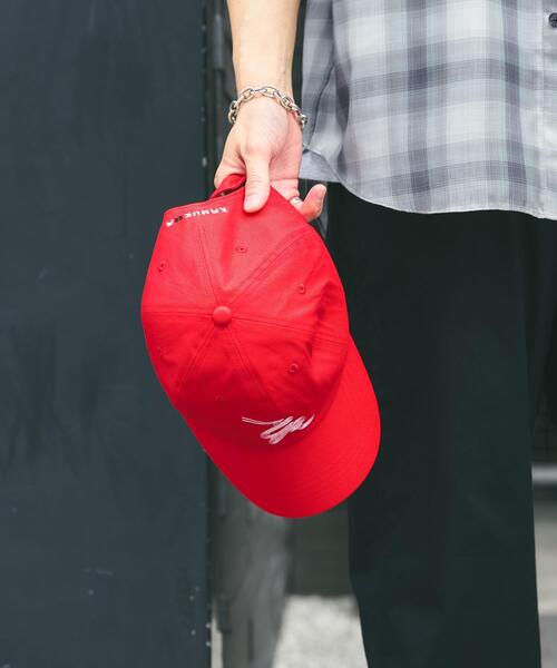 Collaboration URBAN RESEARCH(コラボレーションアーバンリサーチ)の「KAMUKURA×UR CAP Noodle(キャップ・レディース・ブラック/レッド・ONE)」の16枚目の写真