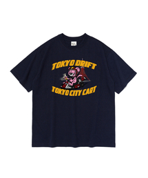 東京ドリフト 半袖Tシャツ (ネイビー)