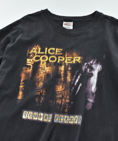 LABORATORY R(ラボラトリーアール)の「【USED】Y2K Hanes “Alice Cooper/ Brutal Planet” バンド Tシャツ(Tシャツ/カットソー・メンズ・ブラック・X-LARGE)」の2枚目の写真