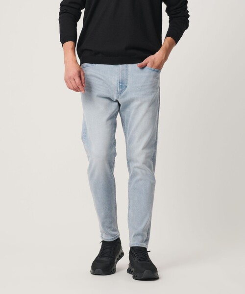 BEAUTY&YOUTH UNITED ARROWS(ビューティーアンドユースユナイテッドアローズ)の「【WEB限定 WARDROBE SMART】NEWスキン デニム スキニーパンツ(デニムパンツ・メンズ・ネイビー/ライトブルー/コバルトブルー/ブラック・L/S/XL/M)」の2枚目の写真