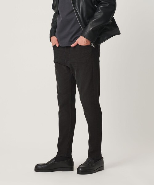 BEAUTY&YOUTH UNITED ARROWS(ビューティーアンドユースユナイテッドアローズ)の「【WEB限定 WARDROBE SMART】NEWスキン デニム スキニーパンツ(デニムパンツ・メンズ・ネイビー/ライトブルー/コバルトブルー/ブラック・L/S/XL/M)」の7枚目の写真