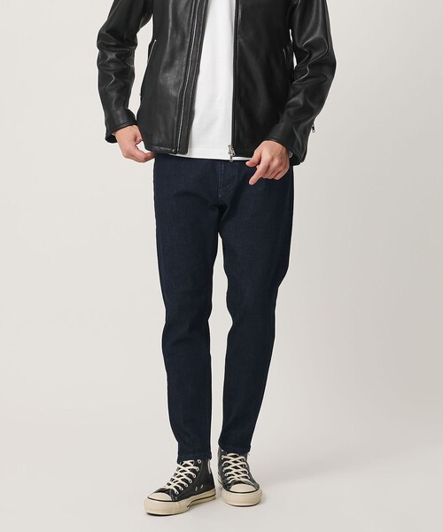 BEAUTY&YOUTH UNITED ARROWS(ビューティーアンドユースユナイテッドアローズ)の「【WEB限定 WARDROBE SMART】NEWスキン デニム スキニーパンツ(デニムパンツ・メンズ・ネイビー/ライトブルー/コバルトブルー/ブラック・L/S/XL/M)」の14枚目の写真