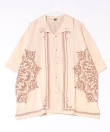 【チャイハネ】レーサラMEN'S開襟シャツ