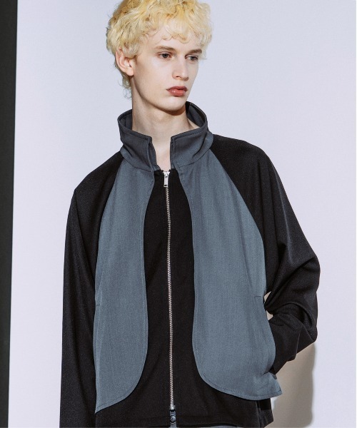 NO ID.(ノーアイディ)の「【NO ID.】Wrap ZIP Blouson / ラップ ダブルジップ ブルゾン(ブルゾン・メンズ・その他23/ブラック・ONE SIZE)」の1枚目の写真