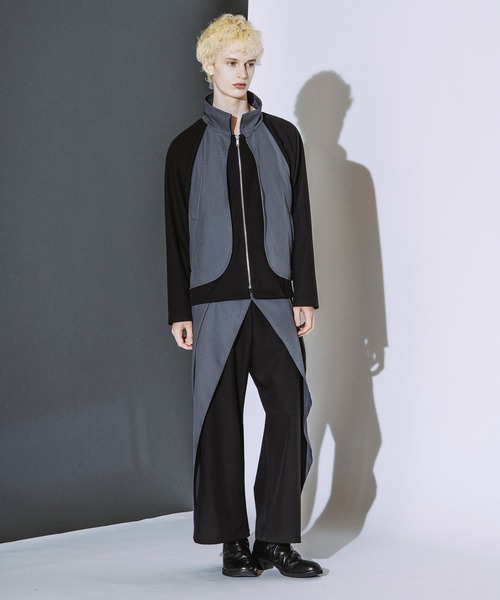 NO ID.(ノーアイディ)の「【NO ID.】Wrap ZIP Blouson / ラップ ダブルジップ ブルゾン(ブルゾン・メンズ・その他23/ブラック・ONE SIZE)」の20枚目の写真
