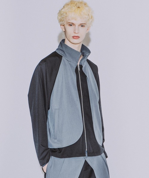 NO ID.(ノーアイディ)の「【NO ID.】Wrap ZIP Blouson / ラップ ダブルジップ ブルゾン(ブルゾン・メンズ・その他23/ブラック・ONE SIZE)」の15枚目の写真
