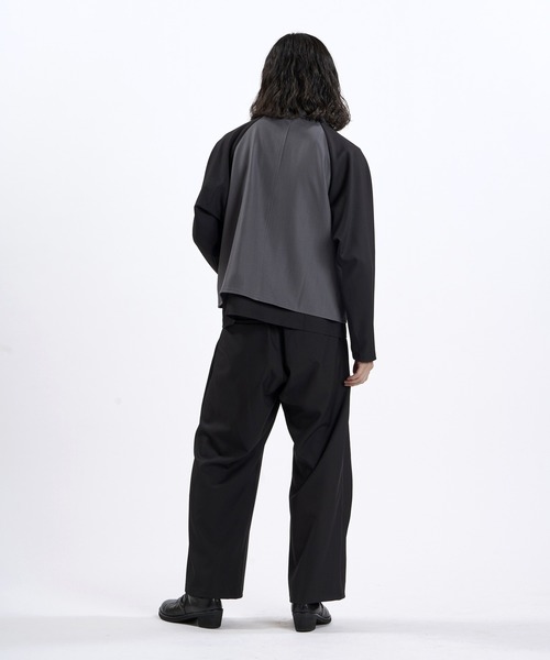 NO ID.(ノーアイディ)の「【NO ID.】Wrap ZIP Blouson / ラップ ダブルジップ ブルゾン(ブルゾン・メンズ・その他23/ブラック・ONE SIZE)」の3枚目の写真