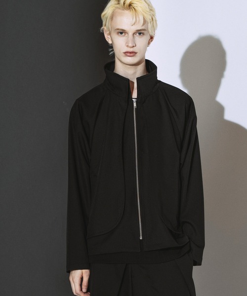 NO ID.(ノーアイディ)の「【NO ID.】Wrap ZIP Blouson / ラップ ダブルジップ ブルゾン(ブルゾン・メンズ・その他23/ブラック・ONE SIZE)」の11枚目の写真