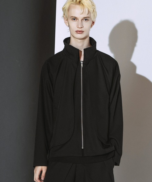 NO ID.(ノーアイディ)の「【NO ID.】Wrap ZIP Blouson / ラップ ダブルジップ ブルゾン(ブルゾン・メンズ・その他23/ブラック・ONE SIZE)」の12枚目の写真
