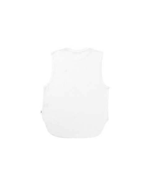 #Re:room(リルーム)の「ワッフルノースリーブ(Tシャツ/カットソー・メンズ・ホワイト/グレー/クリーム・S-M/M-L/L-XL)」の4枚目の写真