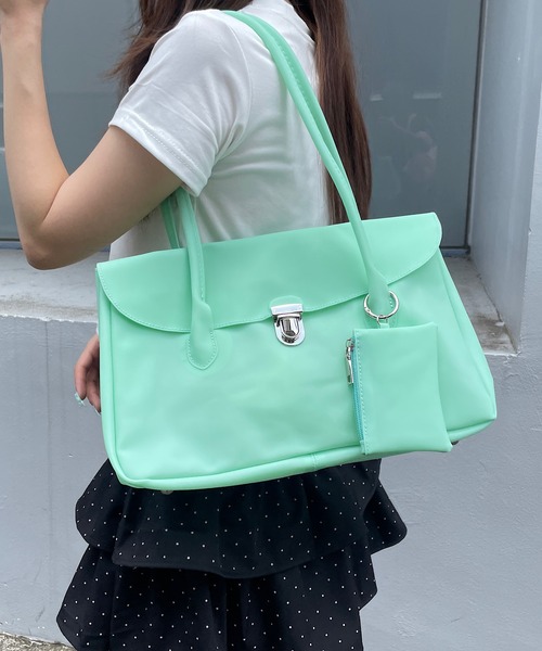 ROGER AND RAW(ロジャーアンドロウ)の「Jelly Bag | ジェリーバッグ(ハンドバッグ・レディース・ピンク/ミント/ホワイト/パープル・FREE)」の8枚目の写真