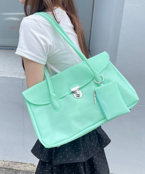 ROGER AND RAW(ロジャーアンドロウ)の「Jelly Bag | ジェリーバッグ(ハンドバッグ・レディース・ピンク/ミント/ホワイト/パープル・FREE)」の9枚目の写真
