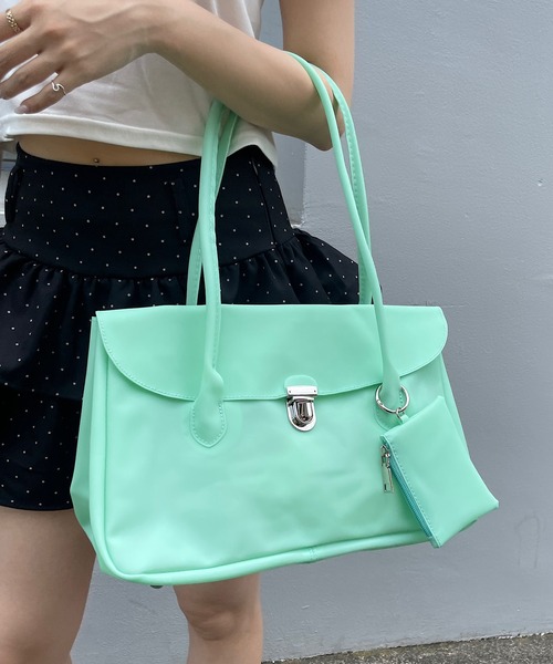 ROGER AND RAW(ロジャーアンドロウ)の「Jelly Bag | ジェリーバッグ(ハンドバッグ・レディース・ピンク/ミント/ホワイト/パープル・FREE)」の11枚目の写真
