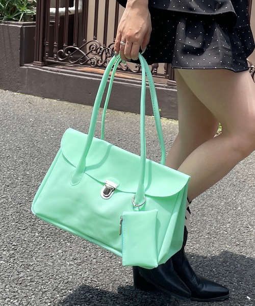 ROGER AND RAW(ロジャーアンドロウ)の「Jelly Bag | ジェリーバッグ(ハンドバッグ・レディース・ピンク/ミント/ホワイト/パープル・FREE)」の12枚目の写真