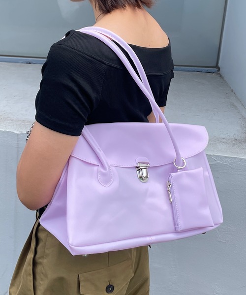 ROGER AND RAW(ロジャーアンドロウ)の「Jelly Bag | ジェリーバッグ(ハンドバッグ・レディース・ピンク/ミント/ホワイト/パープル・FREE)」の14枚目の写真