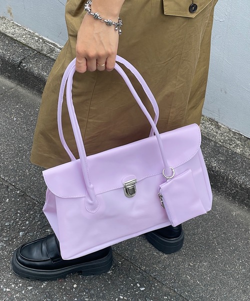 ROGER AND RAW(ロジャーアンドロウ)の「Jelly Bag | ジェリーバッグ(ハンドバッグ・レディース・ピンク/ミント/ホワイト/パープル・FREE)」の15枚目の写真