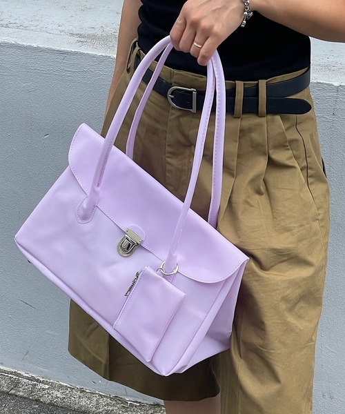 ROGER AND RAW(ロジャーアンドロウ)の「Jelly Bag | ジェリーバッグ(ハンドバッグ・レディース・ピンク/ミント/ホワイト/パープル・FREE)」の16枚目の写真