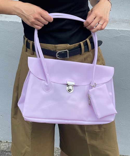 ROGER AND RAW(ロジャーアンドロウ)の「Jelly Bag | ジェリーバッグ(ハンドバッグ・レディース・ピンク/ミント/ホワイト/パープル・FREE)」の17枚目の写真