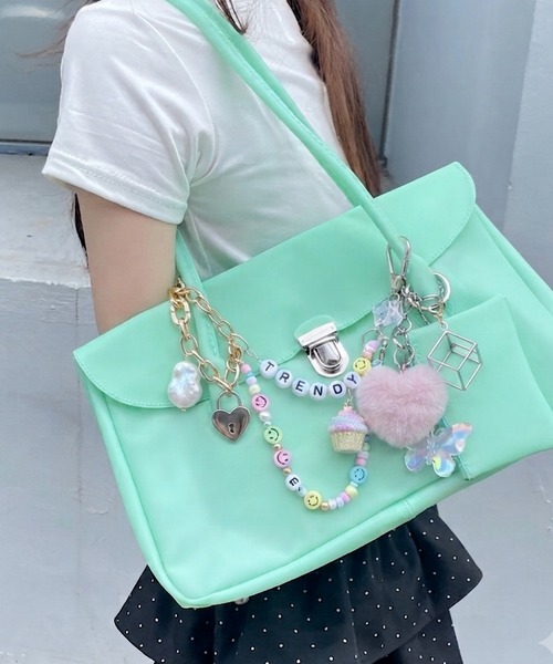 ROGER AND RAW(ロジャーアンドロウ)の「Jelly Bag | ジェリーバッグ(ハンドバッグ・レディース・ピンク/ミント/ホワイト/パープル・FREE)」の6枚目の写真