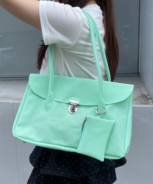 ROGER AND RAW(ロジャーアンドロウ)の「Jelly Bag | ジェリーバッグ(ハンドバッグ・レディース・ピンク/ミント/ホワイト/パープル・FREE)」の7枚目の写真