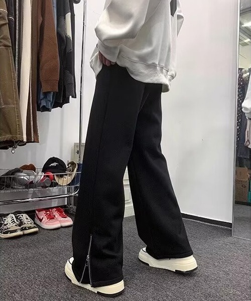 Ressaca(レサーカ)の「裾ジップスウェットパンツ(スウェットパンツ・メンズ・グレー/ブラック・L/M)」の5枚目の写真