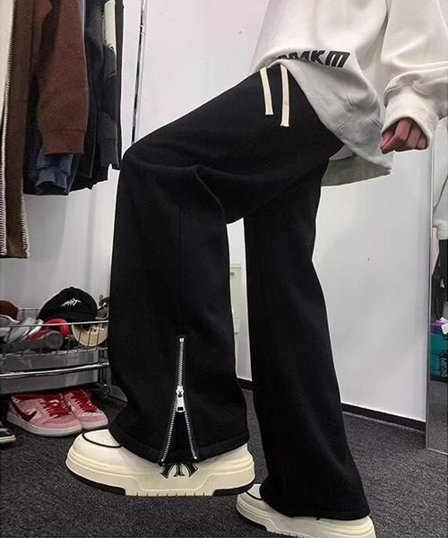 Ressaca(レサーカ)の「裾ジップスウェットパンツ(スウェットパンツ・メンズ・グレー/ブラック・L/M)」の7枚目の写真