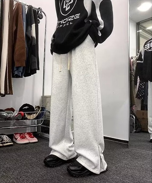 Ressaca(レサーカ)の「裾ジップスウェットパンツ(スウェットパンツ・メンズ・グレー/ブラック・L/M)」の10枚目の写真