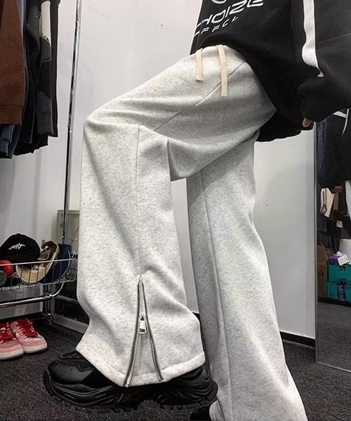 Ressaca(レサーカ)の「裾ジップスウェットパンツ(スウェットパンツ・メンズ・グレー/ブラック・L/M)」の13枚目の写真