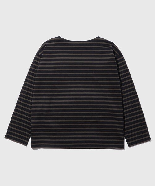 Le Minor(ルミノア)の「《別注》【Le Minor/ルミノア】 L/S SIGNATURE BASQUE(Tシャツ/カットソー・メンズ・ライトグレー/ダークブラウン/ブラウン/ブラウン系その他・S/L/M)」の18枚目の写真
