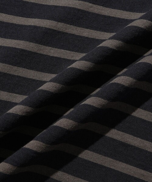 Le Minor(ルミノア)の「《別注》【Le Minor/ルミノア】 L/S SIGNATURE BASQUE(Tシャツ/カットソー・メンズ・ライトグレー/ダークブラウン/ブラウン/ブラウン系その他・S/L/M)」の14枚目の写真