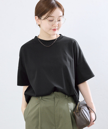 IENA | ボトルネック ラウンドTシャツ(Tシャツ/カットソー)