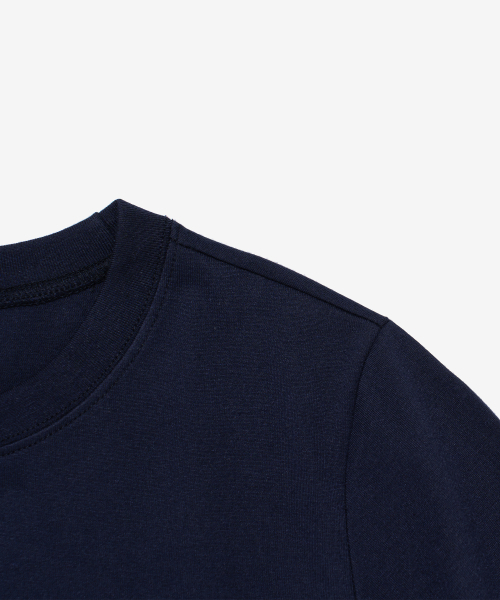 BLANKIT（ブランキット）の「ウィメンズエッセンシャルソフトクルーネックTシャツ（ネイビー）（Tシャツ/カットソー・レディース・その他・SMALL/MEDIUM）」の3枚目の写真