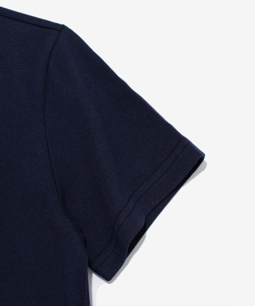 BLANKIT（ブランキット）の「ウィメンズエッセンシャルソフトクルーネックTシャツ（ネイビー）（Tシャツ/カットソー・レディース・その他・SMALL/MEDIUM）」の4枚目の写真