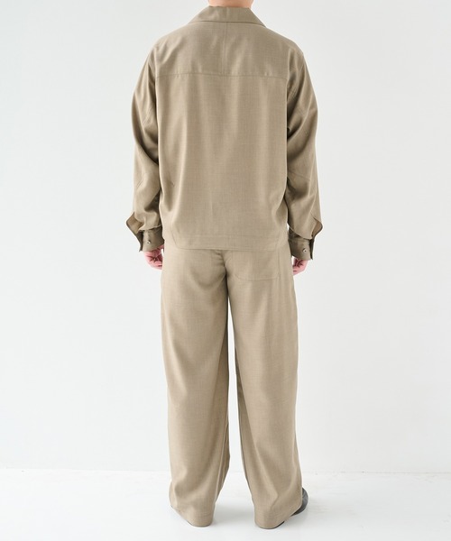 STUDIOUS(ステュディオス)の「【STUDIOUS】Woolycupra WorkJacket(ブルゾン・メンズ・タン/ブラウン・1/2)」の20枚目の写真