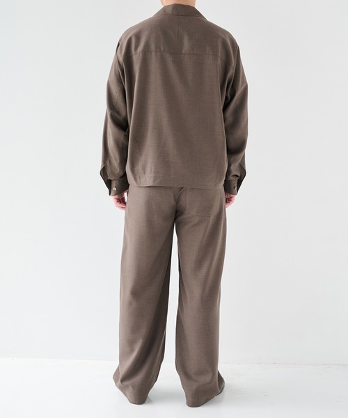 STUDIOUS(ステュディオス)の「【STUDIOUS】Woolycupra WorkJacket(ブルゾン・メンズ・タン/ブラウン・1/2)」の13枚目の写真